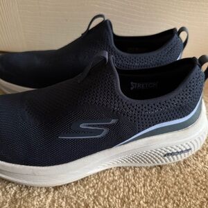 Skechers women Navy Slip-On Shoes